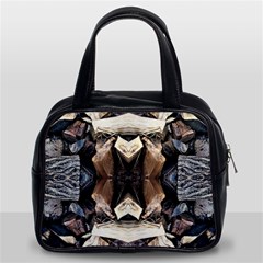 Wood Patterns Classic Handbag (two Sides) by kaleidomarblingart