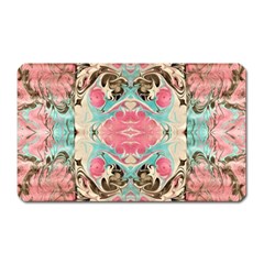 Arabesque  Magnet (rectangular) by kaleidomarblingart