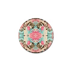 Arabesque  Golf Ball Marker by kaleidomarblingart