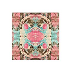 Arabesque  Satin Bandana Scarf by kaleidomarblingart