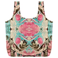 Arabesque  Full Print Recycle Bag (xxxl) by kaleidomarblingart