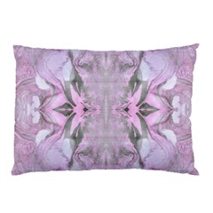 Pink Module Pillow Case (two Sides) by kaleidomarblingart