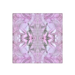 Pink Module Satin Bandana Scarf by kaleidomarblingart