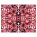 Red arabesque Double Sided Flano Blanket (Medium)  60 x50  Blanket Front