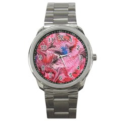 20200907 113331 Sport Metal Watch by kaleidomarblingart