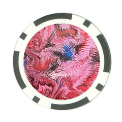 20200907 113331 Poker Chip Card Guard by kaleidomarblingart