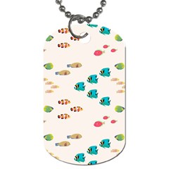 Underwater World Dog Tag (one Side) by SychEva