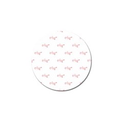 Amor Text Drawing Pattern Golf Ball Marker (4 Pack) by dflcprintsclothing