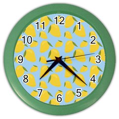 Mango Love Color Wall Clock by designsbymallika