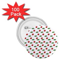 Cherries Love 1 75  Buttons (100 Pack)  by designsbymallika