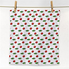 Cherries Love Face Towel by designsbymallika