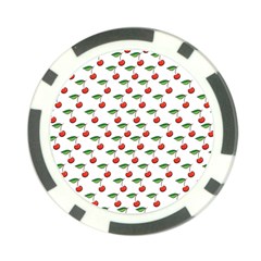 Cherries Love Poker Chip Card Guard (10 Pack) by designsbymallika