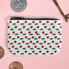 Cherries Love Mini Coin Purse by designsbymallika