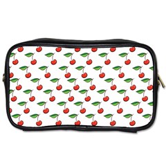 Cherries Love Toiletries Bag (two Sides) by designsbymallika