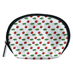 Cherries Love Accessory Pouch (medium) by designsbymallika