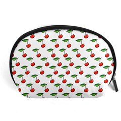 Cherries Love Accessory Pouch (large) by designsbymallika