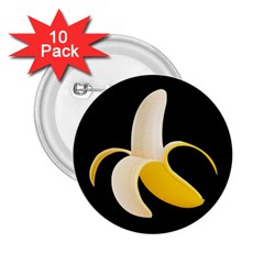 Banana 2.25  Buttons (10 pack) 