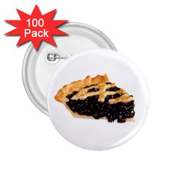 Blueberry Pie 2 25  Buttons (100 Pack) 