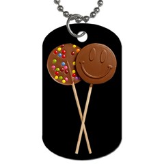 Lollipop Dog Tag (two Sides) by snackkingdom