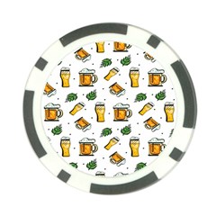 Beer Love Poker Chip Card Guard (10 Pack) by designsbymallika