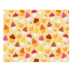 Cupcakes Love Double Sided Flano Blanket (large)  by designsbymallika