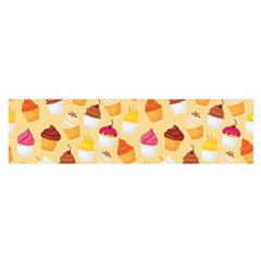 Cupcakes Love Satin Scarf (oblong) by designsbymallika