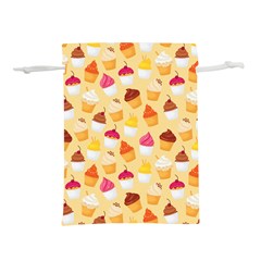 Cupcakes Love Lightweight Drawstring Pouch (s) by designsbymallika