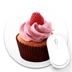 Cupcake Round Mousepads Front