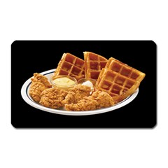 Fried Chicken And Waffles Magnet (rectangular) by snackkingdom