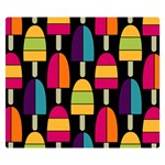 Popsicle Double Sided Flano Blanket (Small)  50 x40  Blanket Back