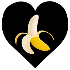 Banana Wooden Puzzle Heart by snackkingdom