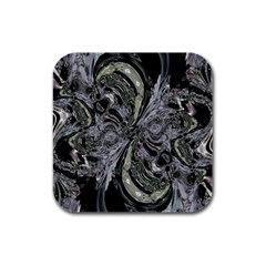 Insect Portrait Rubber Square Coaster (4 Pack)  by MRNStudios