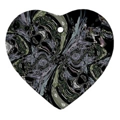 Insect Portrait Heart Ornament (two Sides) by MRNStudios