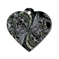 Insect Portrait Dog Tag Heart (one Side) by MRNStudios