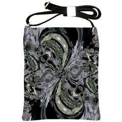 Insect Portrait Shoulder Sling Bag by MRNStudios