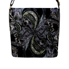 Insect Portrait Flap Closure Messenger Bag (l) by MRNStudios