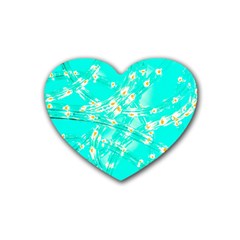 Pop Art Neuro Light Heart Coaster (4 Pack)  by essentialimage365