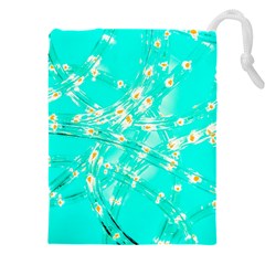 Pop Art Neuro Light Drawstring Pouch (5xl) by essentialimage365