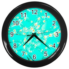 Pop Art Neuro Light Wall Clock (black)