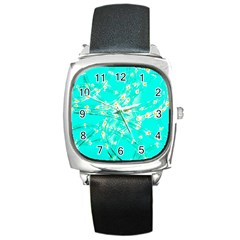 Pop Art Neuro Light Square Metal Watch