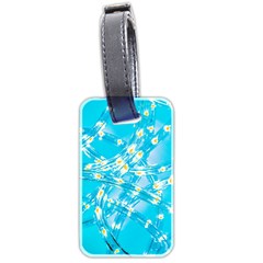 Pop Art Neuro Light Luggage Tag (two Sides) by essentialimage365