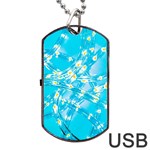 Pop Art Neuro Light Dog Tag USB Flash (One Side) Front