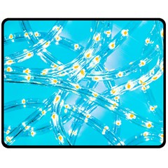 Pop Art Neuro Light Double Sided Fleece Blanket (medium)  by essentialimage365