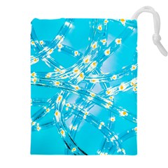 Pop Art Neuro Light Drawstring Pouch (4xl) by essentialimage365