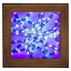 Pop Art Neuro Light Framed Tile by essentialimage365