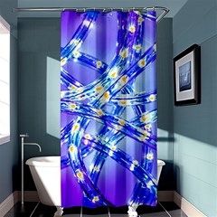 Pop Art Neuro Light Shower Curtain 36  X 72  (stall)  by essentialimage365