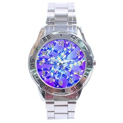 Pop Art Neuro Light Stainless Steel Analogue Watch by essentialimage365