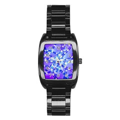 Pop Art Neuro Light Stainless Steel Barrel Watch by essentialimage365