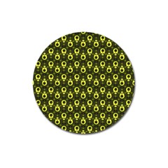 Avocados Magnet 3  (round) by Sparkle