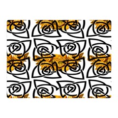 Digital Flowers Double Sided Flano Blanket (mini)  by Sparkle